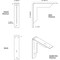 Ekena Millwork Stockport Steel Bracket, Hammered White 2"W x 10"D x 10"H BKTM02X10X10STHWH - alternate 2
